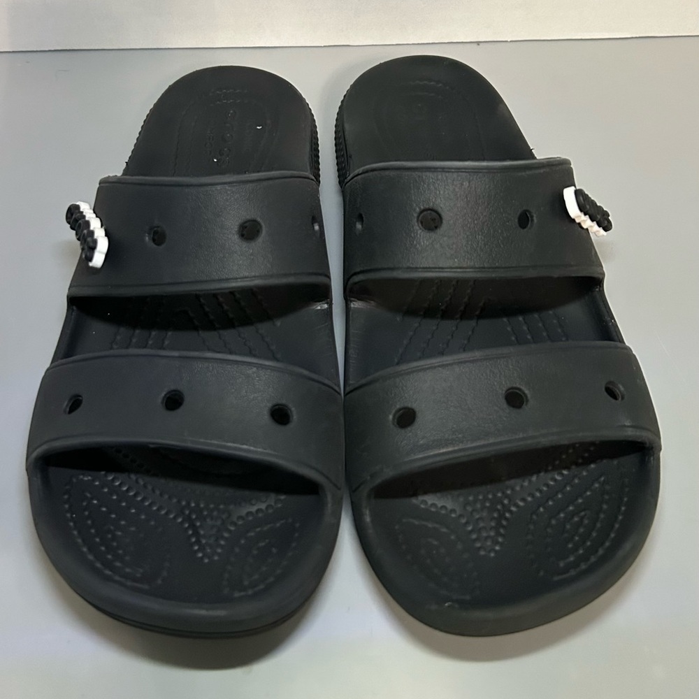 CROCS Black Slide Sandals
